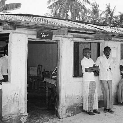 އަލަށް އިމާރާތްކުރި މ.މަޑުއްވަރީ ކައުންސިލް އިދާރާގެ އައު އިމާރާތަށް ބަދަލުވުން